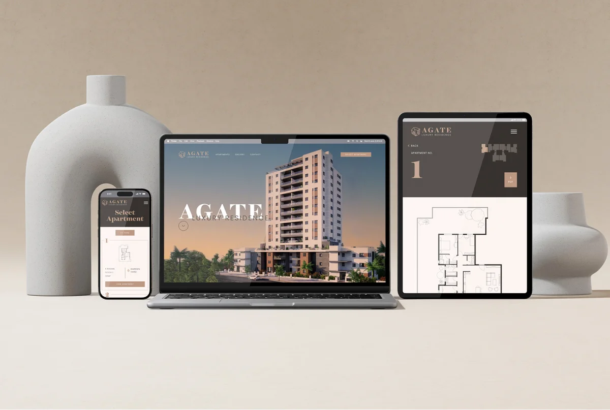 הדמיה של אתר Agate